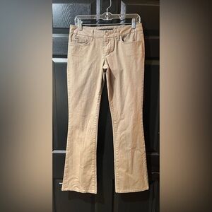 Joe’s Jeans The Honey Gold Sparkle Boot Cut Jeans